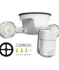Ultra Bright Motion Sensor Outdoor Light With 15W 2000LM LED Flood Light For Porch Yard Garage And Patio, IP65 Waterproof