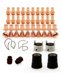 Versa Cut 60A Plasma Cutter Consumables Kit With 48 Piece Set Including Electrodes PR0063 Nozzles PD0088-12 PD0019-12