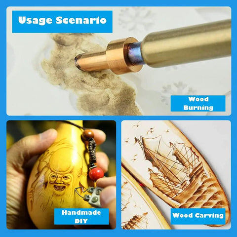 28 Piece Wood Burning Kit With Dope Pro Grade Tips For Pyrography Embossing And Soldering, crafting wood and DIY use