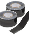 Pack of 2 Heavy Duty Waterproof Leak Repair Tape For Plumbing with strong adhesive rubber sealant, flexible and durable use for hose and pipe fixes.
