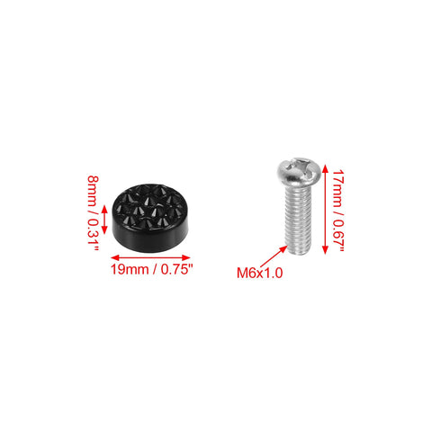 Bling License Plate Fasteners Kit With Rhinestone Caps And Screws, Black Bolt Covers, Universal Fit For Cars, Trucks, And Motorcycles