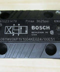 Single hydraulic directional valve 081WV06P1V1004KE024/00E51 PN 9810231478, 3625 psi max, visible front label view