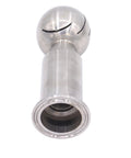 DERNORD rotary spray ball, stainless steel 304, 1.5-in tri-clamp connection for CIP tank cleaning