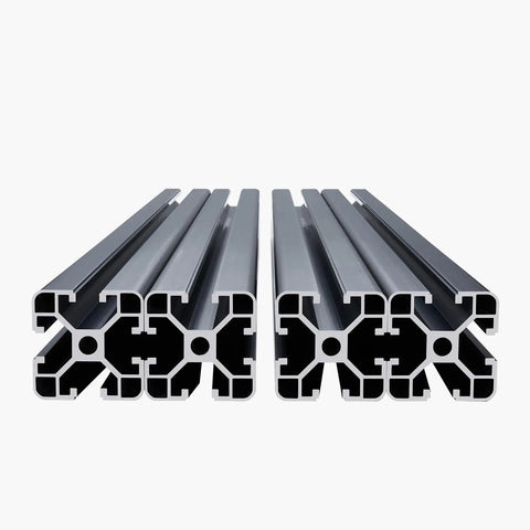 4 Pack 39.4 Inch 4040 T Slot Aluminum Extrusion Profile European Standard Anodized Linear Rail black 6063-T5 for CNC and 3D printers