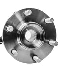 Wheel Hub And Bearing Assembly For Left Or Right Fits Xterra Frontier Pathfinder Equator And Suzuki AUQDD 515065 6 Lug With ABS 4X4 Bolt On Durable Replacement Part Easy Install Maintenance Free OEM Grade