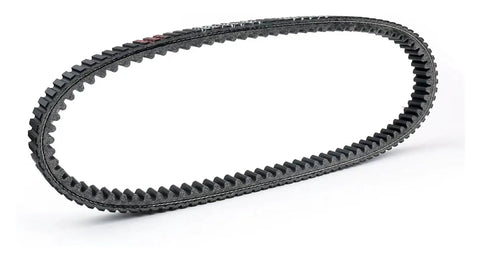 High Mileage V-Drive Belt For Kymco X-Sighting 500i R Motorbike, ribbed texture for efficient power transfer, heat-resistant material.