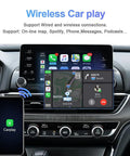 Accord 10th Gen Honda Wireless CarPlay Module for 7 Inch Non-Touchscreen Dash Upgrade with phone interface display