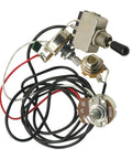 Electric Guitar Wiring Harness With 3 Way Toggle Switch 1 Volume 1 Tone Two 500K Pots Strat Style Prewired Harness For Through The Body Mount