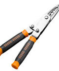 Heavy Duty Wire Stripper And Diagonal Cutting Pliers Real Workhorse Dual Head Design with rubber grips for comfort and precision.