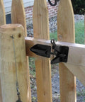 Heavy Duty Gate Latch For Wood, Metal, And Vinyl Fences That Stays Tough And Safe, Self Locking Outswinging Pool And Dog Gate