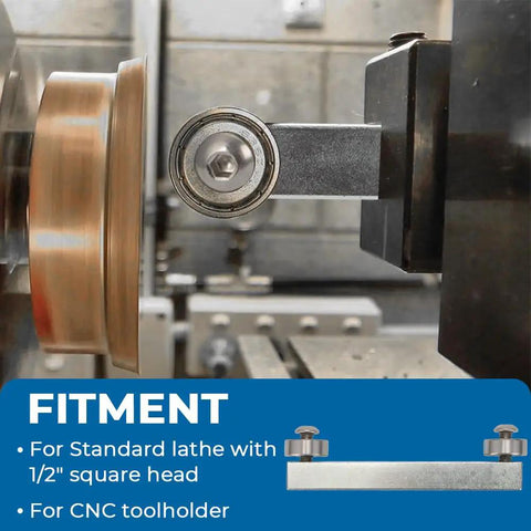 Centering Tool For Small Stock On Lathe With Bump Roller And Truing Action 0XA AXA BXA One Half Inch No-Fuss Quick Centering