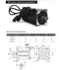 High Precision 220V 750W AC Servo Motor With Encoder Feedback Closed Loop Control For Accurate Position Speed And Torque 3000 RPM 2.4 Nm