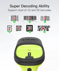 2D Barcode Scanner Bluetooth Enabled For Fast And Accurate Scanning Of Code 128 QR EAN 13 Data Matrix And More with barcode samples.