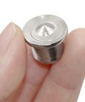 Close-up of a single steel dowel from Pro Grade Dowel Alignment Pins Set, 10 Piece Steel Center Dowels In 6mm 8mm 10mm 12mm.