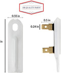 Must Have No Fuss Universal 3392519 Dryer Thermal Fuse Set Of 3 For Whirlpool And Compatible Dryers including dimensions