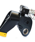 Heavy Duty Hydraulic Torque Wrench 10000 Psi Two Five Square Drive with aircraft alloy body and 360 degree swivel arm.
