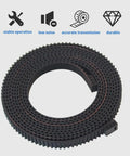 Open 2GT Timing Belt Kit For P1P P1S X1 X1C X1E 1442mm Length Rubber Fiberglass Drive Belt 2 Pieces For Next Level Precision 3D Printer Motion Transmission And Low Noise, coiled belt