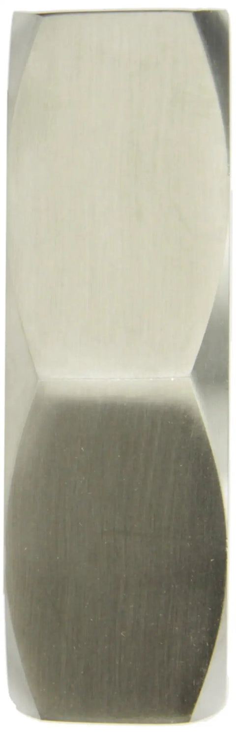 Close-up of the interior polish of a Stainless Steel 304 Sanitary Weld Elbow 90 Degree Polished Tube Fitting 3 Inch Outer Diameter
