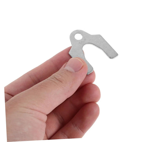 144 Piece Universal Steel Auto Body Panel Alignment Shims Kit For Vehicle Doors And Sheet Metal Panels With Noise Reduction For Pro Shops And Workshop Use, hand holding shim