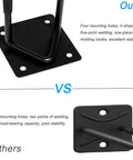 Comparison of heavy duty garage tool hanger set two pack wall mount hooks for shovels rakes ladders bikes and more upgraded design