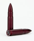 Pro Grade Aluminum Snap Caps For 300 AAC Blackout Rifle Training Red Finish Inert Practice Caps For Safe Trigger Pulls Detail