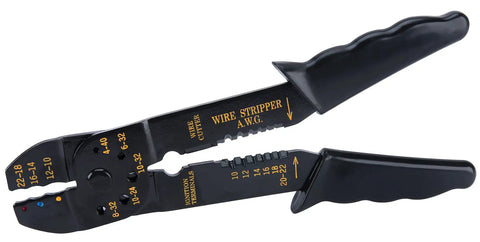 Versatile SAE and Metric Multi Use DIY Ready Tool Set With Wire Stripper Cutter for Home Repairs and Auto Projects