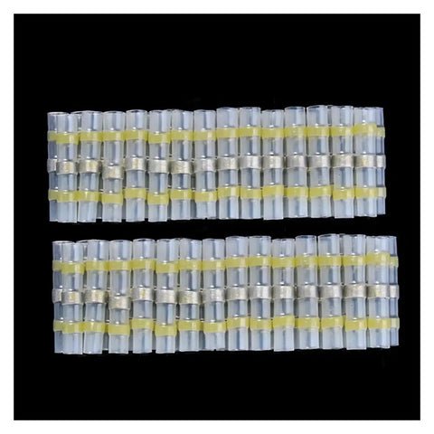Check Out These Sweet 30 Piece Butt Splice Wire Connector Kits With Heat Shrink Soldering Terminals And Seal Sleeves For Your Welding Cable Projects That Totally Rock, clear copper connectors