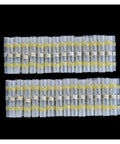 30 Pcs Solderless Wire Terminals With Heat Shrink Butt Splice Connectors For Auto Electrical Wiring Cable Termination Kit Perfect For DIY Fixes And Quick Repairs, transparent splices