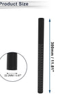 Universal Bike Seat Post 300Mm Long 22.2Mm Diameter Lightweight Matte Black Carbon Fiber With Adjustable Head