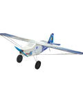 Fox XL 2025 RC Airplane Kit With 1030mm Wingspan Foam Airframe MF1905 2400KV Motor front view in blue trim