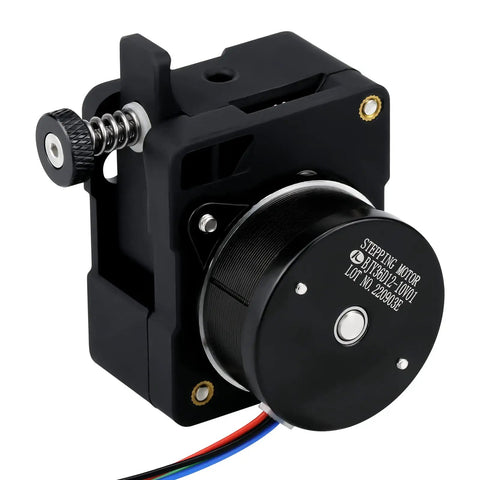 Side view of Ultra Lightweight Hgt Extruder with Nema14 36mm high torque stepper motor, hardened steel gears