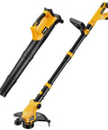 Cordless Weed Trimmer And Leaf Blower Combo For Your Yard And Garden, Yard Work Ready, Tool Only, 12 Inch Auto Feed Trimmer, Lightweight Weed Eater And Edger, No Battery Included, Works With 20V Max Battery System