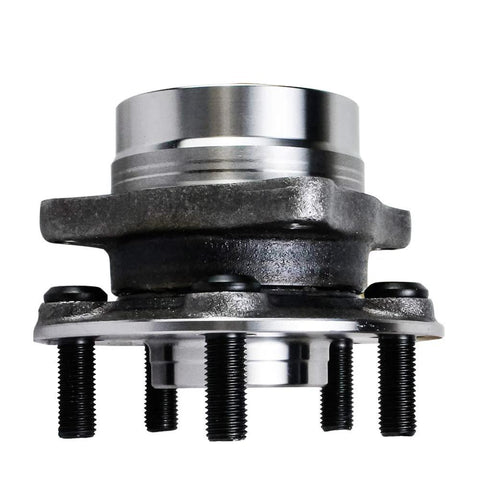 Side view of 513265 Wheel Hub And Bearing Assembly Direct Fit For 2004 2009 Prius Front 5 Lug Non ABS Replacement