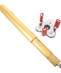 Slick Aluminum Smoke Sensor Removal Tool For Ceilings Universal Fire Alarm Disassembly Grip with claw attachment.