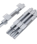 Heavy Duty 22 Inch Drawer Slides Full Extension Rails Made From Cold Rolled Steel With Galvanized Finish For Kitchen Cabinets, Rust Resistant, Built To Last, Durable Metal Rails For Organized Storage