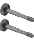 Bolt Holder Replacement for DTM51 Multi Tool 18V, heavy duty gray steel fastener retainer, close-up view, 2 pack