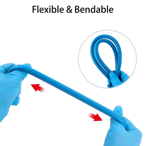 Hands bending 1.7m Internal Cable Damper Sleeve for Bike Frame 6mm Foam Inner Damper, flexible and bendable, blue color