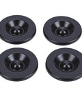 4 Pack Trailer Hub Dust Caps Rubber Grease Covers Plugs For Dexter Bearing Systems With Heavy Duty Sealing Protection For RVs