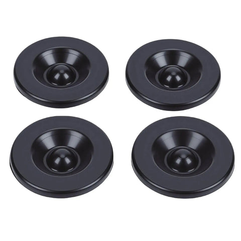 4 Pack Trailer Hub Dust Caps Rubber Grease Covers Plugs For Dexter Bearing Systems With Heavy Duty Sealing Protection For RVs