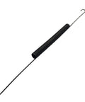 Extension Spring For Deck Lift Linkages, Heavy Duty Replacement Part 732-04612 With Premium Tensile Steel in black, showing hooks