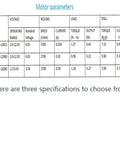 Motor parameters table for Dope Little Mini DC Motor Pack Of 2 Runs On 1.5 To 5 Volts, 2700 RPM, 32mm Diameter, steel gear and bearings