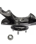 Front Steering Knuckles And Wheel Bearing Hubs Assembly For 2003 2004 2005 Honda Civic 1.7L Replacement Kit shown with nut