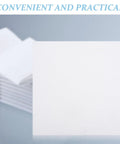 Industrial Microfiber Dust Rags 100 Pack Anti Static Lint Free Cleaning Cloths For Electronics Workshop And Home Use Pro Grade Absorbency