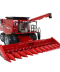 Case IH 8240 Big Farm One Six Scale Combine With Grain Head And Corn Head Set Lights And Sounds Movable Auger Steerable Wheels