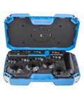 DIY Friendly Universal Bearing Install Set TMFT24 Timing Tool Compatible Fitting Tool Kit in open blue case with tools visible