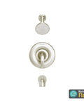 Reliant 3 Tub Trim Kit With Water Saving Shower Head And Ceramic Cartridge 1.75 GPM Polished Chrome Double Ceramic Pressure Balance For Drip Free Performance