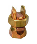 Set Of 50 High Strength Split Bolt Connectors For 4 To 8 Gauge Solid Copper Wires UL Listed Heavy Duty Electrical Terminal Splice