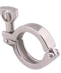 Stainless Steel 304 Single Pin Heavy Duty Tri Clamp With Wing Nut For Ferrule TC One Point Five Inch Size