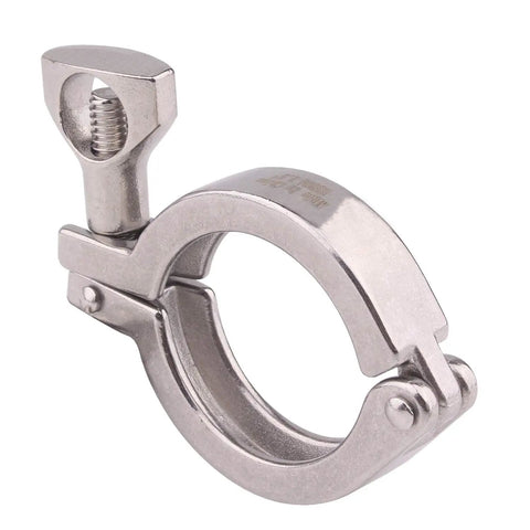 Stainless Steel 304 Single Pin Heavy Duty Tri Clamp With Wing Nut For Ferrule TC One Point Five Inch Size
