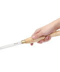 Pro Grade 4Pc Wood Bead Turning Tool Set Featuring Sharp High Speed Steel Lathe Chisels, HSS chisel with wooden handle.